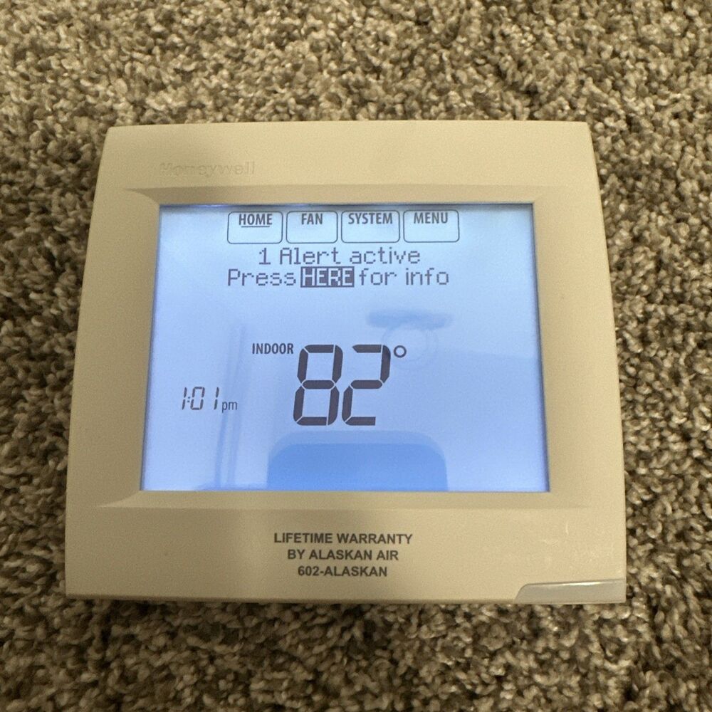 Honeywell TH8320R1003 VisionPRO 8000 Programmable Touchscreen Thermostat Used